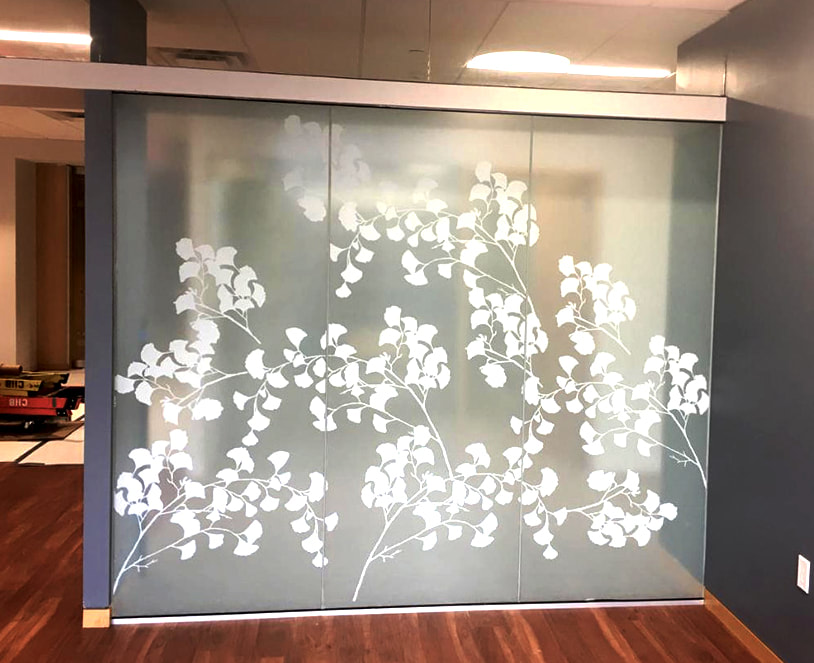 Glass Deco Printed Frosted Sticker Printed Glass Film Malaysia