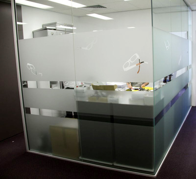 Office Glass Frosted Sticker Install Malaysia